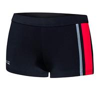 Aqua Speed Amos Pantalon de Natation pour Hommes | Tissu Malaga | Protection UV | Résistant au Chlore | 08. / 13 / Noir Rouge Gris | Taille: XXL