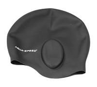 Aqua-Speed Ear Cap Silicone s Bonnet de Natation Homme, Noir, Taille Unique