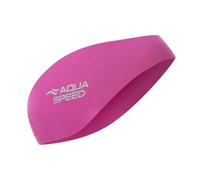 Aqua Speed EARBAND JR Bandeau en néoprène pour Enfants | Natation | Circonférence de 50 cm | Bandeau de Natation | Longueur réglable | Velcrorose