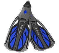 Aqua Speed INOX Palmes Unisexes | Palmes de plongée | Palmes de Natation | Palmes de Snorkeling | Gris/Bleu | Taille: 36/37