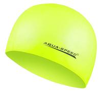 Aqua-Speed Mega Bonnet de Bain en Silicone pour Homme Jaune Taille Unique