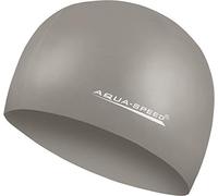 Aqua Speed Mega Bonnet de Bain | Swim Cap | Natation | Triathlon | Silicone | Unisexe | étanche | Gris