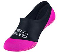 Aqua Speed Neo Socks pour Enfants | Chaussettes en néoprène | Enfants | Semelle antidérapante | Couleur 19 Noir/Rose | Taille: 22/23