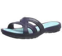 Aqua-Speed Palmes pour Femme Panama Chaussures de Piscine M Bleu Marine/Turquoise