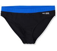 Aqua-Speed pour Femme 5908217664761 Fiona Slip de Bain de Natation, Noir/Bleu, Taille 42