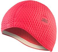 Aqua Speed Swim Cap | Bonnet de Bain | Sports | entraînement | Natation | Cheveux Longs | Latex | Bombastic Tic-Tac | Bombastique/Rouge /31