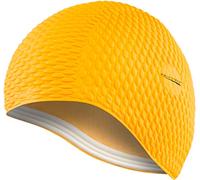 Aqua Speed Swim Cap | Bonnet de Bain | Sports | entraînement | Natation | Cheveux Longs | Latex | Bombastic Tic-Tac | Bombastique/Orange /75