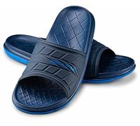 Aqua Speed - Tongs de Bain Aspen + Chiffon en Fibre | Unisexe | Sandales de Douche | Tongs de Bain