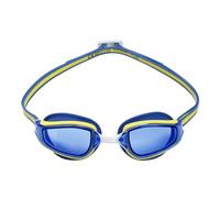 Aqua Sphere Fastlane Lunettes de natation pour adulte Bleu/jaune Bleu