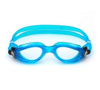 Aqua Sphere Kaiman Compact - Lunette de natation, pour adultes et adolescents adaptées au petit visage, protection UV, joint en silicone, vision à 180°, vision verres anti-buée et anti-fuite