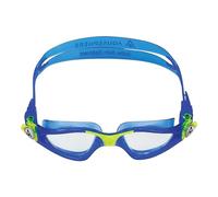Aqua Sphere Kayenne Junior Lunettes de Plongée et Natation pour Enfant Bleu/jaune Transparent