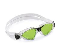 Aqua Sphere Kayenne Lunettes de natation Mixte, Verre vert polarisant/Noir et Transparent, Taille unique