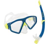 Aqua Sphere - Masque et tuba unie homme/femme "Saturn" CS1504 (Taille unique) (Bleu/Jaune)