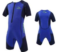 Aqua Sphere STINGRAY HP2 Enfants UV Shortie Maillot de bain néoprène Shorty Wetsuit blue - Taille : Taille 104-4