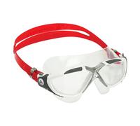Lunettes de natation aquasphere vista rouge transparent