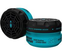 Aqua Spider Wax S3-Blue Web 150g-Sweet Pea Fragrance-Strong Hold & Shiny Finish Styling Wax For Men,Flexible Styling For All Hair Types