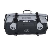 Oxford Rider Equipment sac à roulettes Aqua T-50 étanche 50 l Noir/Gris Clair