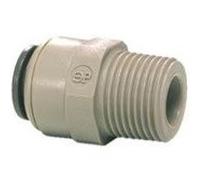 Aqua Techniques Raccord droit filetage mâle 3/8'' x 3/8 tubing G