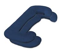 aqua-textil Classic Line Housse de Coussin Lot de 2 Fermeture Éclair Coton Ergo.150 Bleu foncé