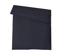 aqua-textil Luxury Ensemble literie à Combiner 220 x 240 cm Housse de Couette Bleu foncé avec Fermeture à glissière de Marque YKK Coton maco Satin