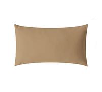 aqua-textil Luxury Ensemble literie à Combiner 50 x 75 cm Housse de Couette Taupe avec Fermeture à glissière de Marque YKK Coton maco Satin