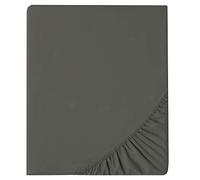 aqua-textil Luxury Linge de lit à Combiner 100 x 200 cm Drap-Housse Gris Anthracite Drap de lit en Coton mako satiné