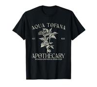 Aqua Tofana Funny Féministe Apothicaire Design Vintage T-Shirt