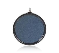 Aqua Universe Disque rond pour pompe à air d'aquarium Cadre noir 200 mm Idéal pour aquarium et culture hydroponique