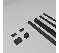 Aqua Vista Cuadra douchebak 120x14 cm R-MS-GX-P-BE