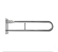 Aquabad® barre d'appui wc relevable en acier inoxydable, 70 cm