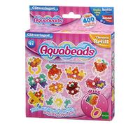 Aquabeads - 79928 - Lot de bagues à Paillettes (DE) Multicolores Rondes