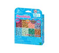 Aquabeads Recharge Perles aquarelles 35089 – Perles qui collent avec de l'eau, activité en autonomie, 4 ans+