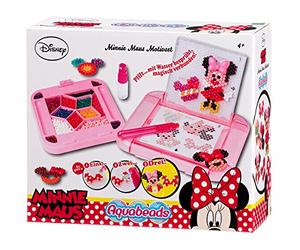 Aquabeads Kit Loisir Créatif Minnie Mouse, Kit de Bricolage, Loisir Créatif, N uds, Décoration, Plaque, Disney, 79758