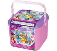 Aquabeads Cube créatif Disney Princesses Plus de 2 500 perles 16,5x16x14 cm Rose