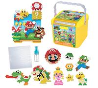 Aquabeads - La box Super Mario - Kit de loisirs créatifs - Activité manuelle enfants en toute autonomie - Coffret de perles qui collent avec de l'eau - Jouet enfant 4 ans et + - 31774