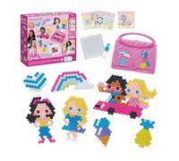 Aquabeads - La Mallette de Barbie - Kit de Loisirs créatifs - Activité Manuelle Enfants en Toute autonomie - Coffret de Perles Qui collent avec de l'eau - Jouet Enfant 4 Ans et + - 35145
