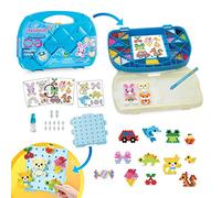 Aquabeads - La mallette d'initiation - Kit de loisirs créatifs - Activité manuelle enfants en toute autonomie - Coffret de perles qui collent avec de l'eau - Jouet enfant 4 ans et + - 31912