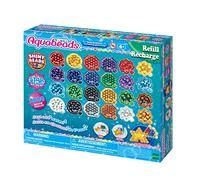 Aquabeads - La recharge perles éclats - Kit de loisirs créatifs - Activité manuelle enfants en toute autonomie - Recharge de perles qui collent avec de l'eau - Jouet enfant 4 ans et + - 31995