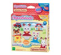 Aquabeads - La Recharge Sylvanian Families - Kit de Loisirs créatifs - Activité Manuelle Enfants en Toute autonomie - Recharge de Perles Qui collent avec de l'eau - Jouet Enfant 4 Ans et + - 31068