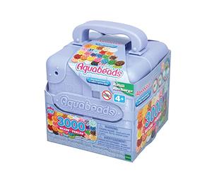 Aquabeads - Le coffre à perles 3000 - Kit de loisirs créatifs - Activité manuelle enfants en toute autonomie - Recharge de perles qui collent avec de l'eau - Jouet enfant 4 ans et + - 31913