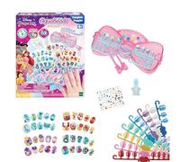 Aquabeads - Le coffret de manucure Princesses Disney - Kit de loisirs créatifs - Activité manuelle enfants en toute autonomie - Coffret de perles à eau - Jouet enfant 4 ans et + - 35006