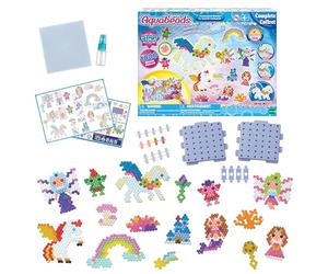 Aquabeads - Le Monde enchanté - Kit de Loisirs créatifs - Activité Manuelle Enfants en Toute autonomie - Coffret de Perles Qui collent avec de l'eau - Jouet Enfant 4 Ans et + - 31837