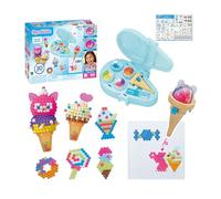 Aquabeads - Le Studio des crèmes glacées - Kit de Loisirs créatifs - Activité Manuelle Enfants en Toute autonomie - Coffret de Perles Qui collent avec de l'eau - Jouet Enfant 4 Ans et + - 35138
