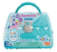 Aquabeads Mallette d'artiste, 1400 perles multicolores, perles qui collent avec de l'eau, 31914, Dès 4 ans