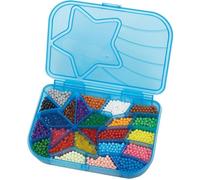 Aquabeads Méga recharge 2400 perles, perles qui collent avec de l'eau, 31502, 24 couleurs, dès 4 ans