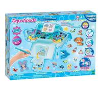 Aquabeads Mon grand atelier de création 1500 perles de différentes formes et Mon grand atelier de création JEU DE PERLE A REPASSER