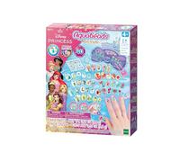 Aquabeads Coffret manucure Princesses Disney Multicolore – perles qui collent à l'eau – Dès 4 ans