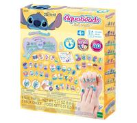 Aquabeads Kit de manucure Stitch – Loisir créatif pour enfants dès 4 ans – 35121