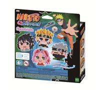 Aquabeads - Naruto Keychain Craft Kit - Kit de Loisirs créatifs - Activité Manuelle Enfants en Toute autonomie - Coffret de Perles Qui collent avec de l'eau - Jouet Enfant 4 Ans et + - 35118