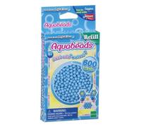 AQUABEADS - Perles Classiques Bleu Clair - Recharge de 600 perles - Mixte - A partir de 4 ans